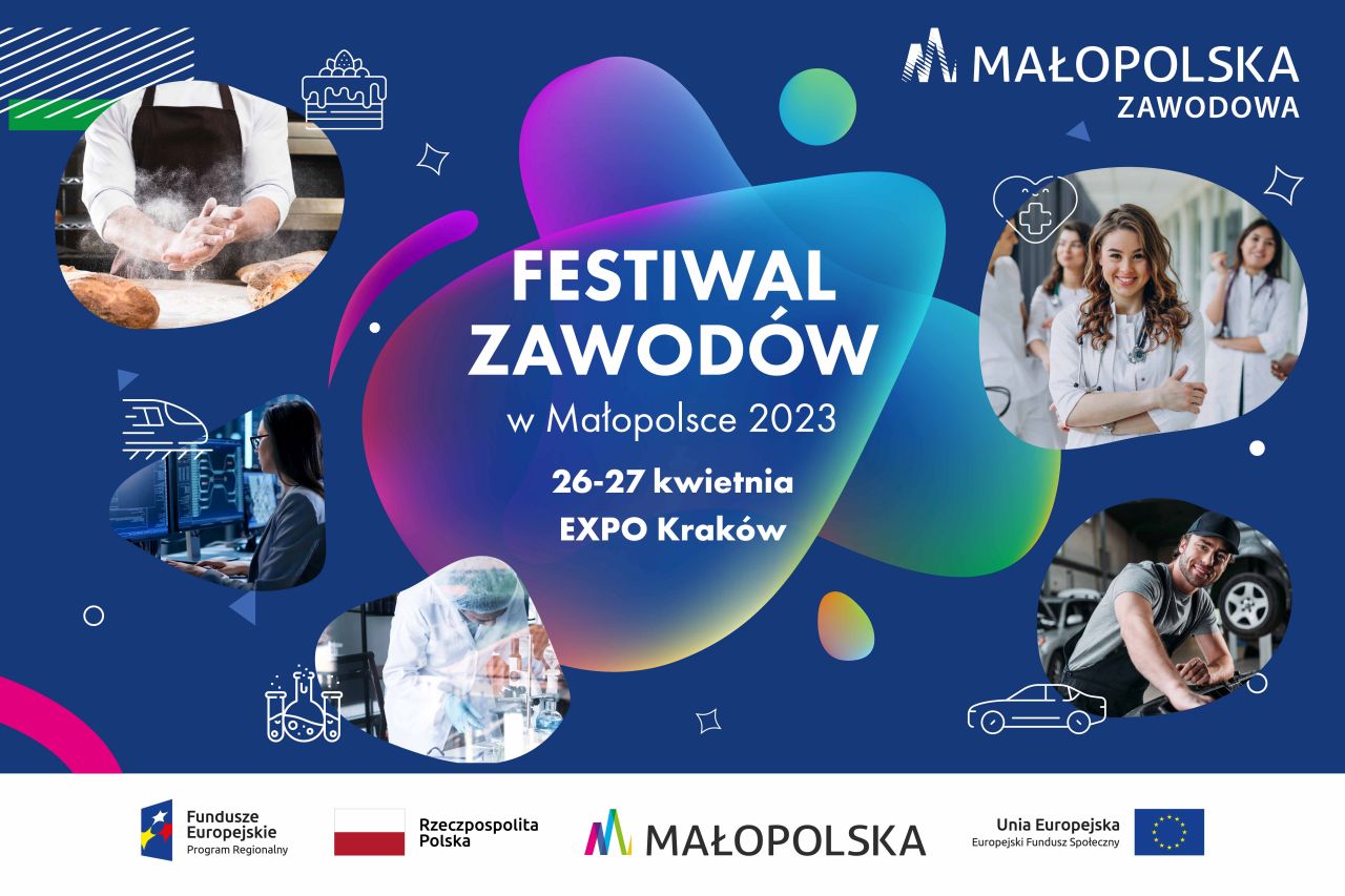Festiwal Zawodów 26-27 kwietnia 2023 Hala EXPO. Stoisko H8 Hala „DUNAJ”